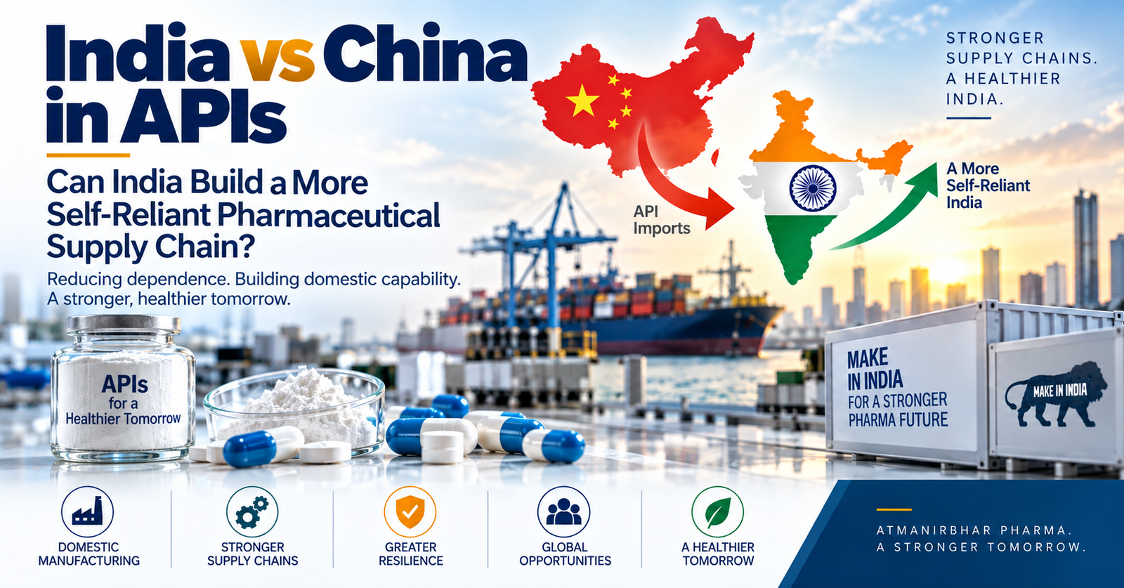 India API manufacturing and stronger pharmaceutical supply chain
