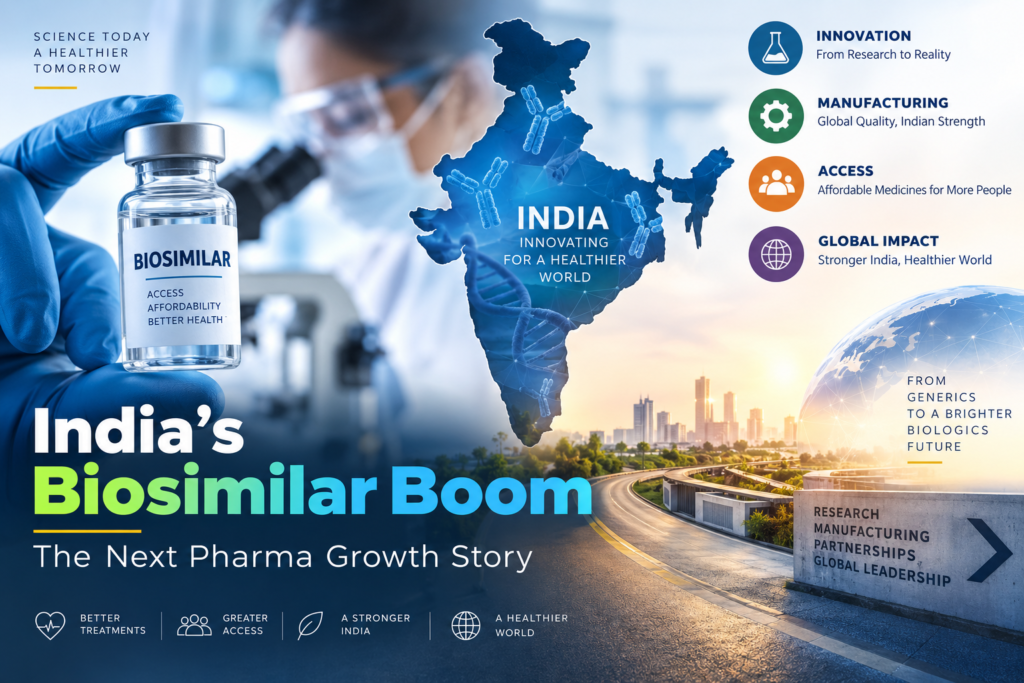India’s growing biosimilar industry driving pharmaceutical innovation, manufacturing and global healthcare access
